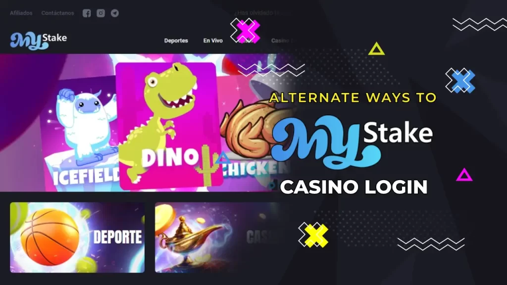 Login to MyStake Casino